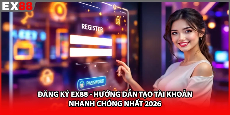 Đăng Ký EX88 - Hướng Dẫn Tạo Tài Khoản Nhanh Chóng Nhất 2026